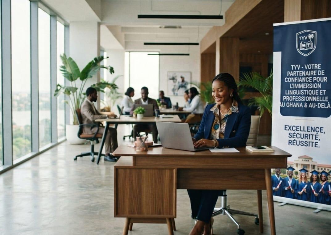 L'équipe TYV vous accueille à son bureau de Djorobité 1, Abidjan